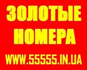 Золотые номера. Красивые номера от 50 гривен