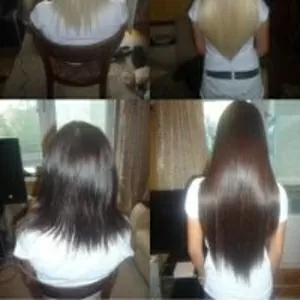 Наращивание волос в Киеве 300 грн