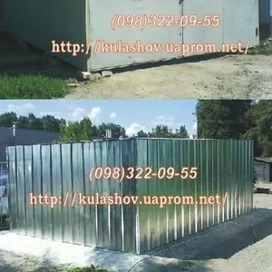 продам металические гаражи,  миниангары,  ангары,  днепропетровск