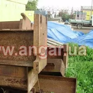 Продаю ангар б/у 42х18 каркас ангара типовой проект Москва