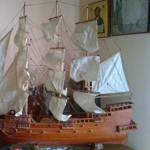 Модель парусного судна
