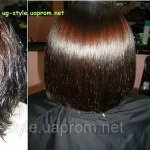 Бразильское выпрямление волос