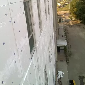 Выполняем все виды высотных робот,  любой сложности.  Утепление стен,  п