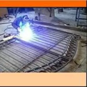 ворота;  бронированные двери;  металлические заборы; навесы