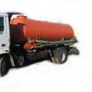 Услуги ассенизатора,  прочистка канализации,  выкачка выгребных ям
