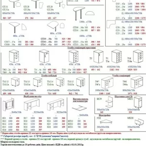 Офисная мебель,  корпусная мебель,  мебель для персонала купить Киеве