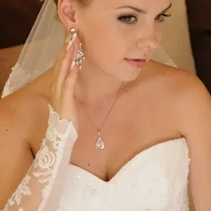 свадебные прически макияж