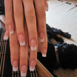 Моделирование ногтей,  Идеальный френч,  Наращивание ногтей акрилом