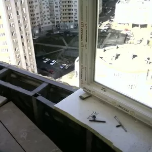 Вынос балконов Киев,  сварочные роботы под вынос Киев,  вынос балконов