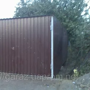 Гаражи металлические и оцинкованные
