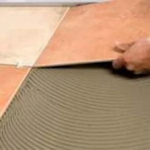 Стяжка  пола  маячная.