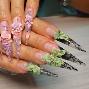 Наращивание штучных ресниц,  наращивание ногтей (акрил.гель)