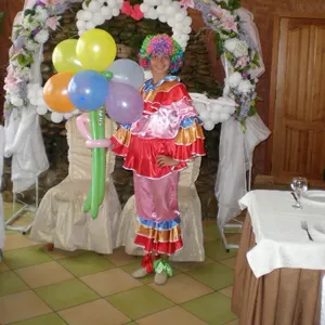 Клоун,  детский праздник,  Дед Мороз,  Киев