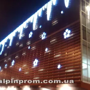 УКРАШЕНИЕ ФАСАДОВ,  МОНТАЖ НОВОГОДНИХ УКРАШЕНИЙ,  Киев