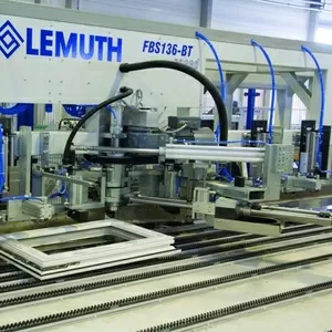 Продается оборудование для производва окон ПВХ