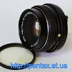 Недорогой светосильный SMC Pentax-M 1:2 50mm