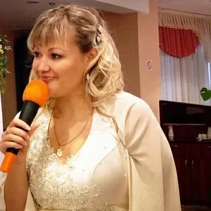 Тамада - ведущая,  живая музыка. световые эффекты