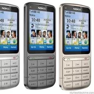 Продам мобильный  телефон Nokia C3-01 Touch and Type с  гарантией,  сер