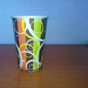 Стакан бумажный из финск.картона от производителя100, 160, 200, 300, 500мл