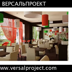 Дизайн интерьера для кафе,  баров,  ресторанов