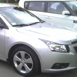 Авто на свадьбу CHEVROLET CRUZE черный,  серебристый металлик (ПОЛТАВА)
