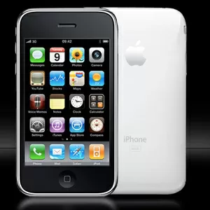  iPhone Apple 3GS 8GB Used (белого цвета, Б.У.)