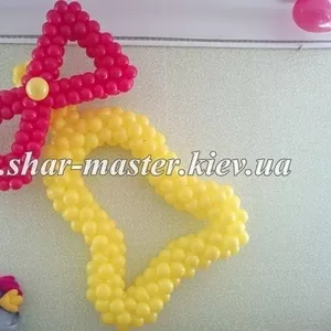 Воздушные шары на выпускной (Киев) в школу и детский садик,  шары Киев