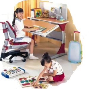 Детские кресла,  стульчики,  парты трансформеры,  комплекты мебели .