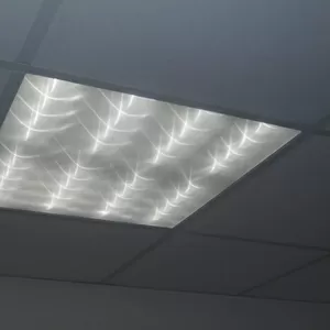 Светильники офисные светодиодный и на Т5 лампах,  производство