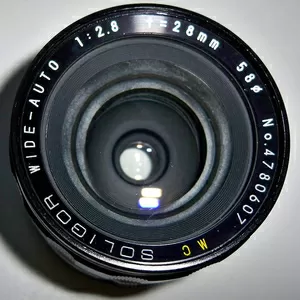 Soligor MC Wide-Auto 28mm 1:2.8 Auto  Байонет FD