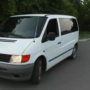 Грузопассажирские перевозки на  микроавтобусе Mercedes Vito
