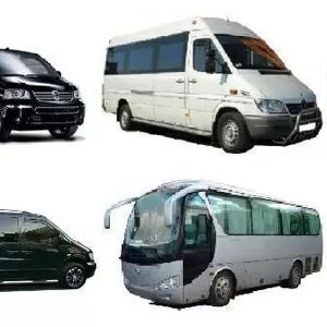 транспортное обслуживание туристических групп по Украине СНГ и Европе