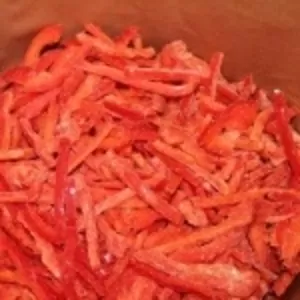 Перец замороженный красный,  соломка
