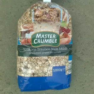 Мюсли с фруктами. Master Crumble Mixed Fruit Muesli