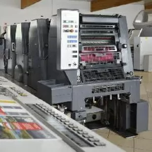 Офсетная печатная листовая полиграфическая машина Roland,  Heidelberg