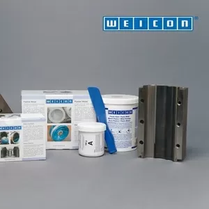 Пластичные полимеры с металлом от Weicon