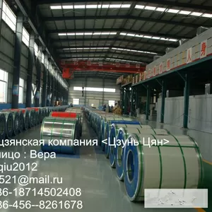 Окрашенная сталь в рулонах