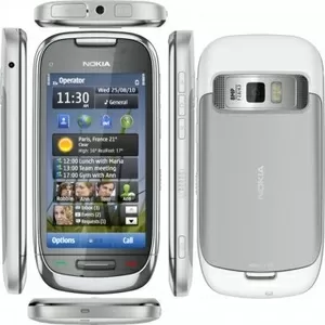 Nokia C7 Silver