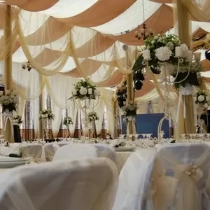 Аренда свадебных декораций ,  прокат подсвечников,  канделябров  