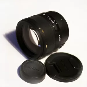 Продам Sigma 85mm 1:1, 4 EX HSM for Nikon,  Киев