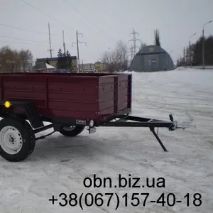 Прицепы одноосные от 4400 грн. Бесплатная доставка по всей Украине.