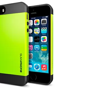 Чехол Slim Armor Light Green. В наличии! [Чехлы для iPhone 5/5s]