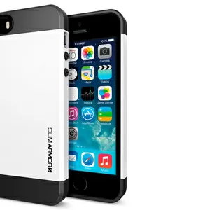 Чехол Slim Armor White. В наличии! [Чехлы для iPhone 5/5s]