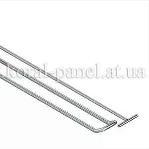 GD2232b Крючок двойной с держателем под ценник 150мм - 06