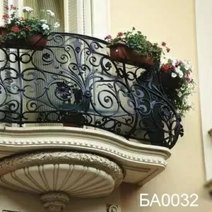 Кованные балконы,  кованные решетки ан окна,  кованные перила!