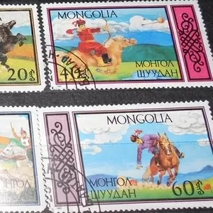 коллекция марок  Монголия