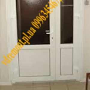 Метало пластиковые двери Полтава