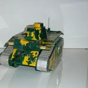 Модель танка ручної роботи В1bis,  Франція 1935