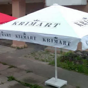 Продам зонты уличные с полноцветной печатью  