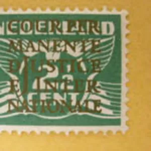 Rare postage stamp year issue - Netherlands.
